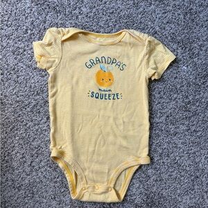 Carter's Yellow Bodysuit One Piece